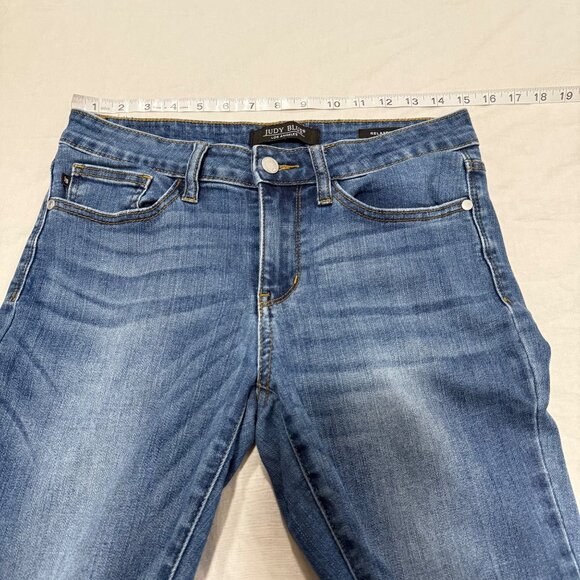 Judy Blue Relaxed Fit Mid Rise Straight Leg Jeans Size 28 - Picture 7 of 7